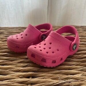 Kids Pink Crocs